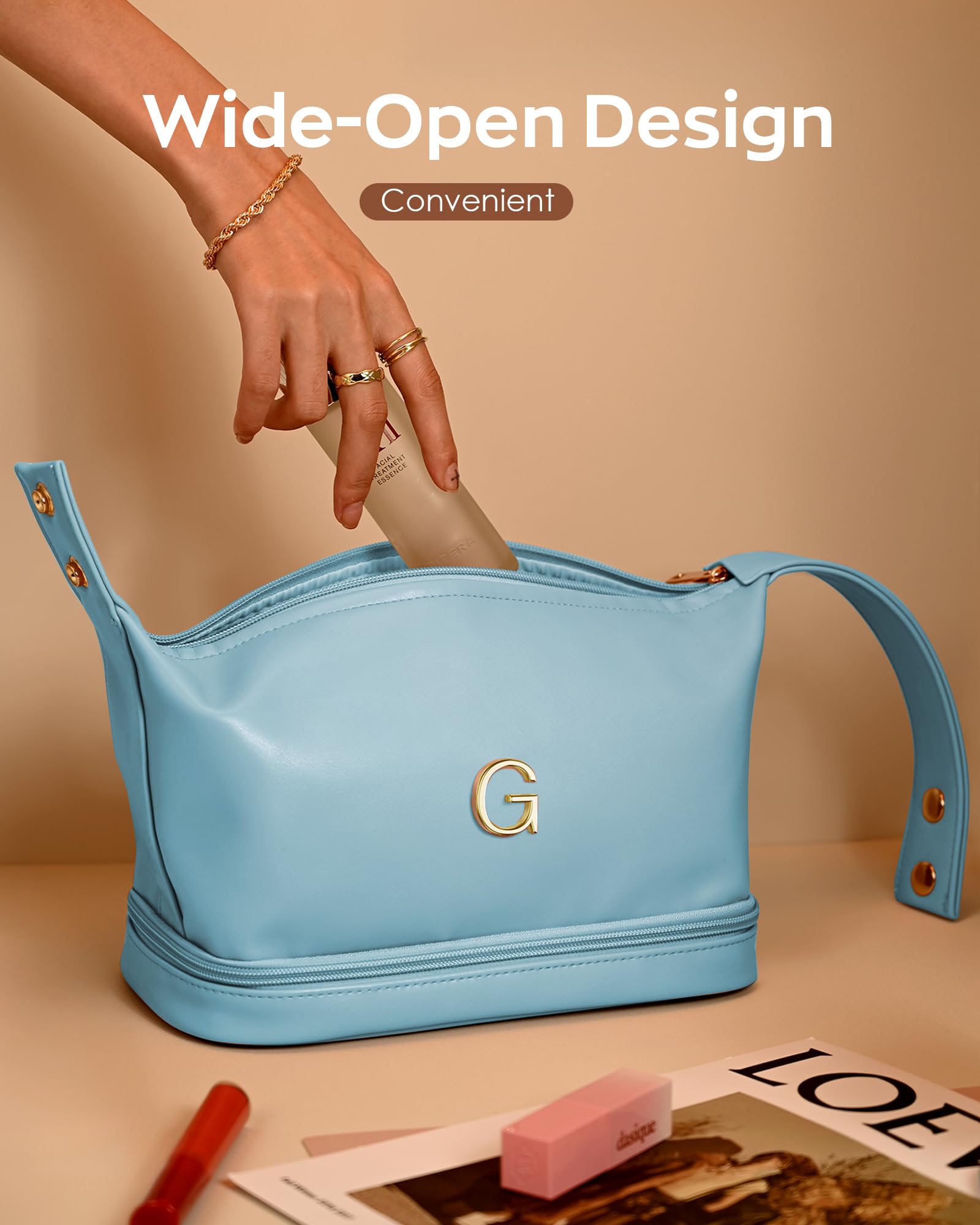 Foto 5 pulgar | Bolsa De Maquillaje Vogewood  Regalos De Pascua Para Niña  Personalizada - Venta Internacional.