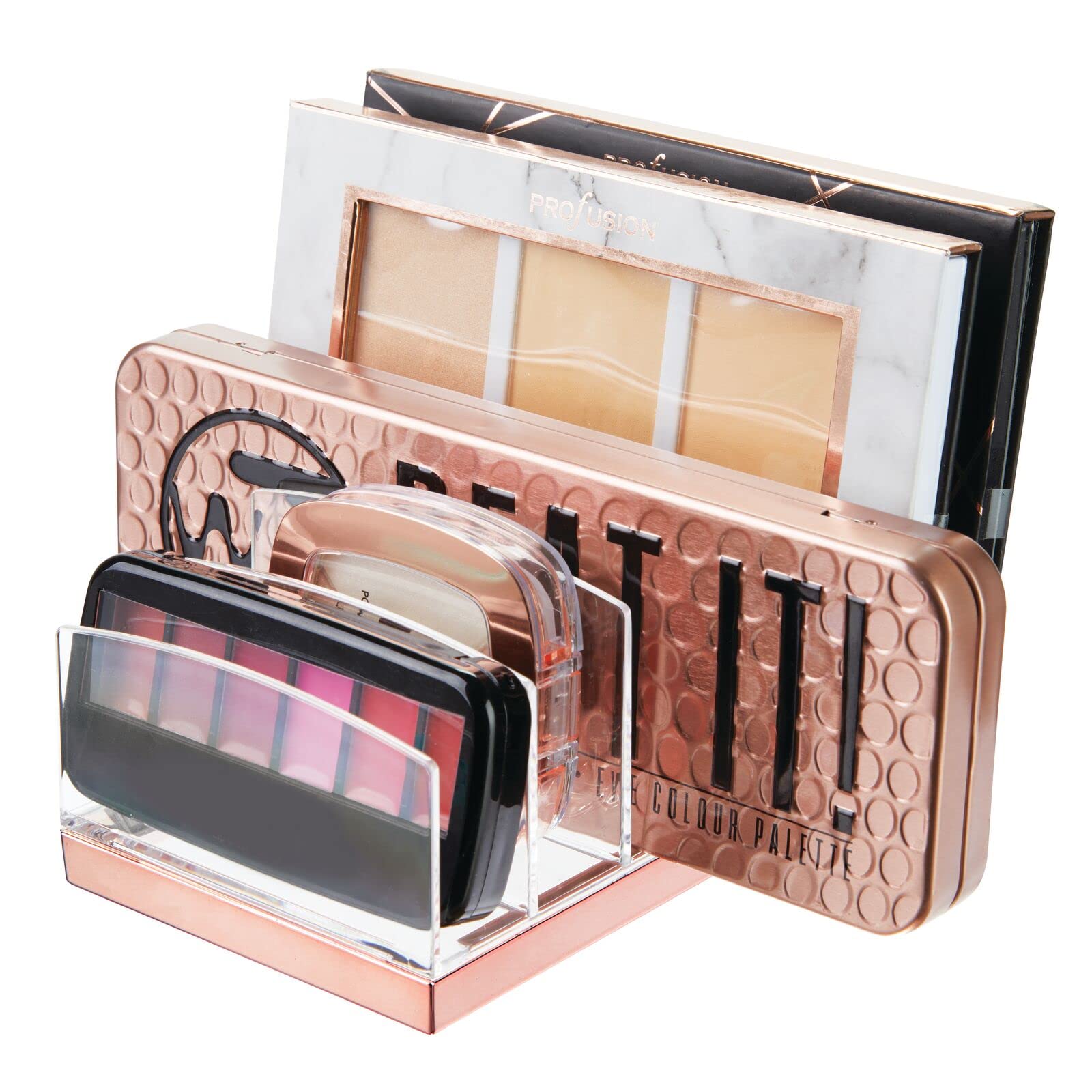 Foto 6 | Organizador De Paletas De Cosméticos Mdesign Lumiere Con 5 Compartimentos - Venta Internacional.