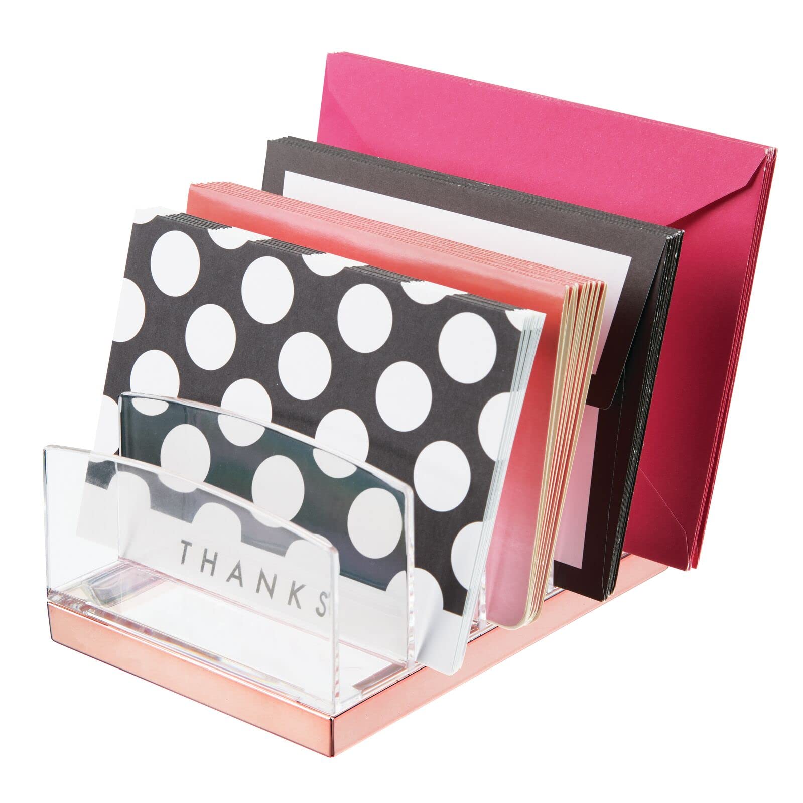 Foto 8 pulgar | Organizador De Paletas De Cosméticos Mdesign Lumiere Con 5 Compartimentos - Venta Internacional.