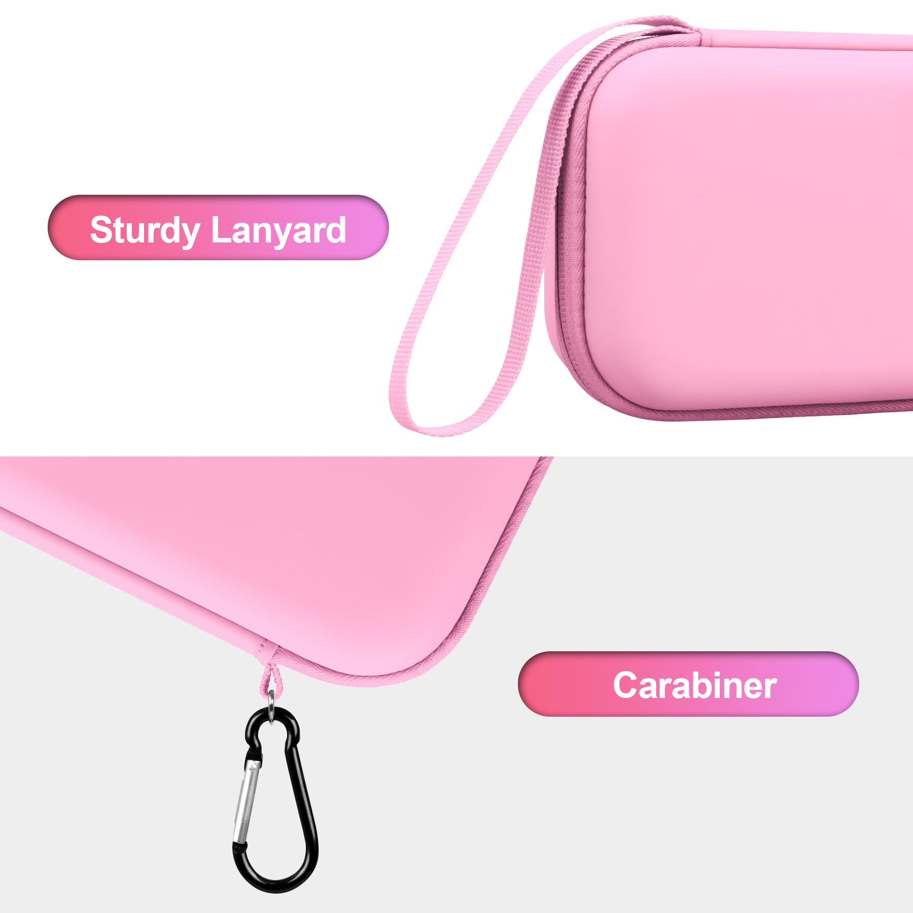 Foto 5 pulgar | Estuche De Viaje Bovke Para Asma  Inhalador  Espaciador Y Medicamento  Rosa - Venta Internacional.