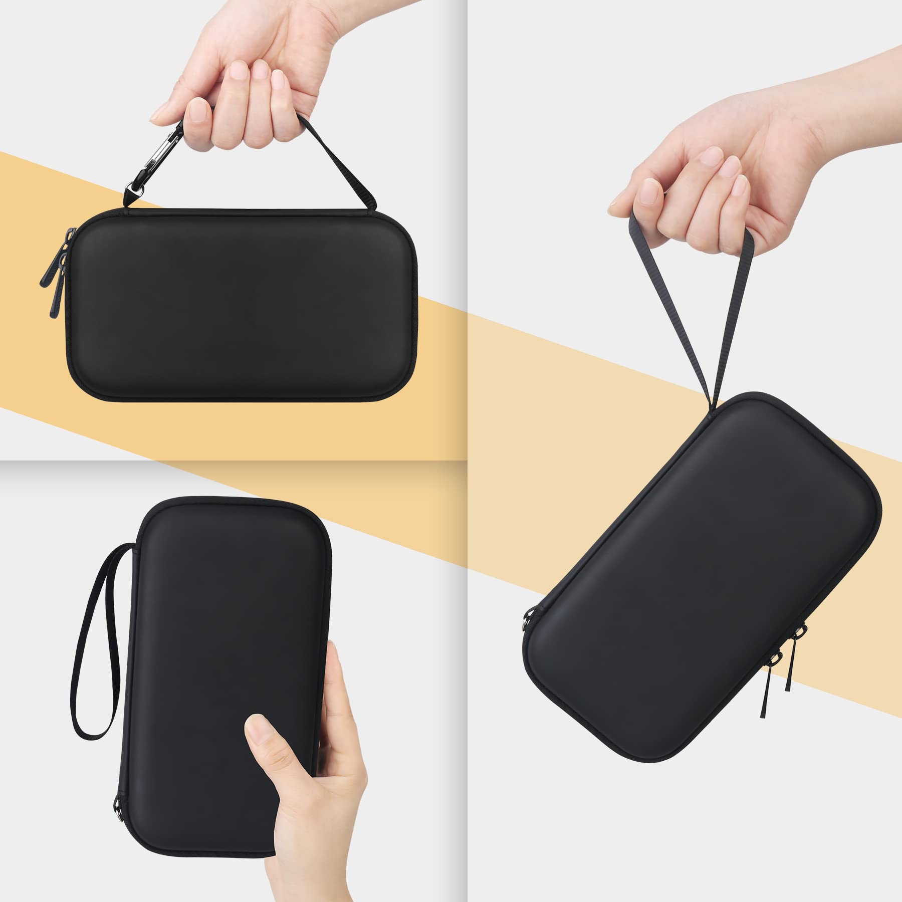 Foto 7 pulgar | Funda De Viaje Bovke Para Inhalador  Espaciador Y Mascarillas Para Asma  Color Negro - Venta Internacional.