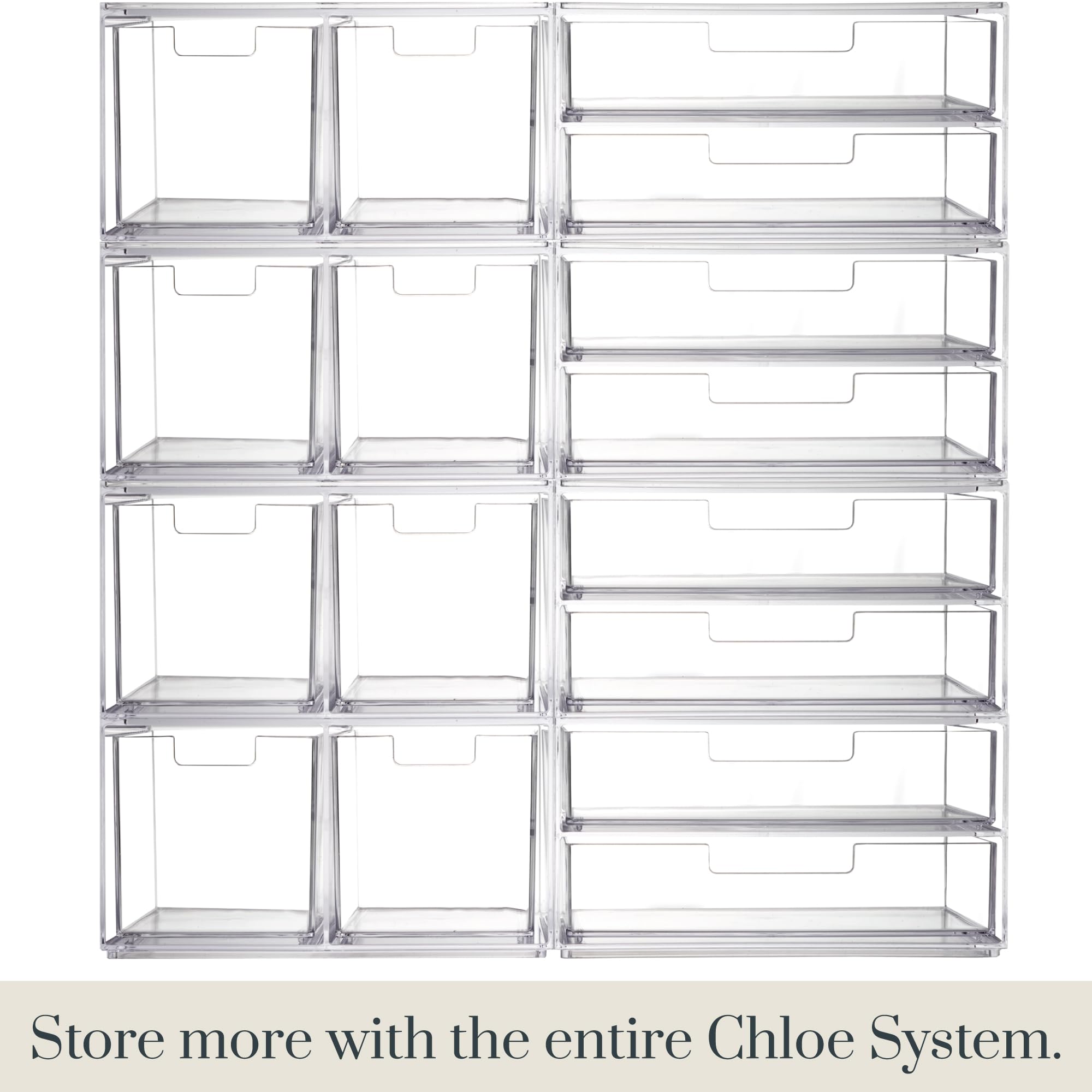 Foto 7 | Soporte Para Brochas De Maquillaje Y Organizador De Cajones Stori Chloe - Venta Internacional.
