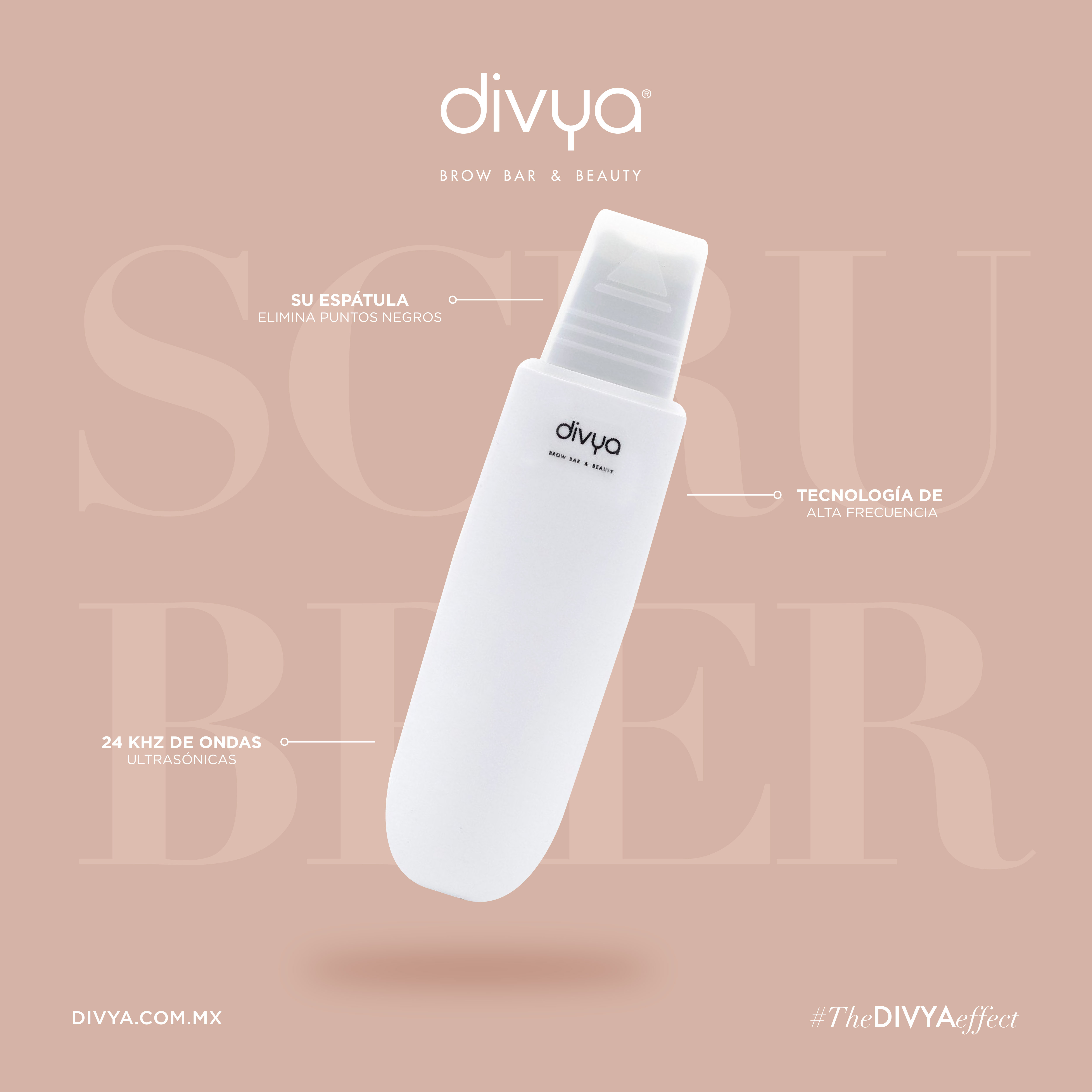 Foto 4 pulgar | Limpiador Facial Divya Ultrasonic Skin Puntos Negros