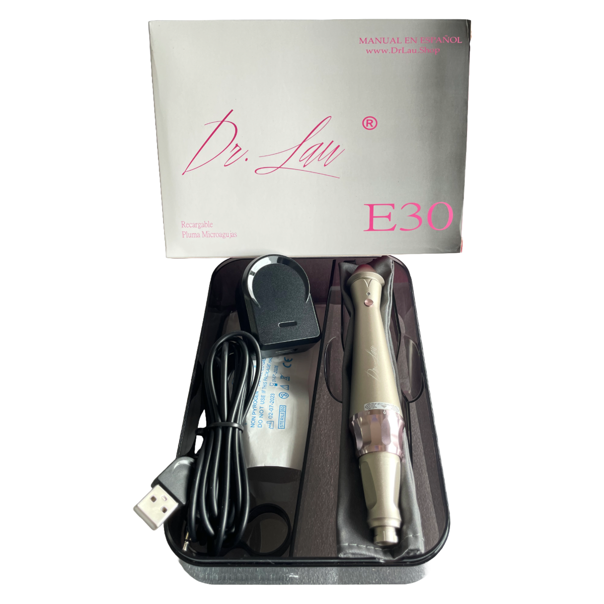 Dermapen Dr Pen E30 Clinicparts Mas 12 Cartuchos Sellados