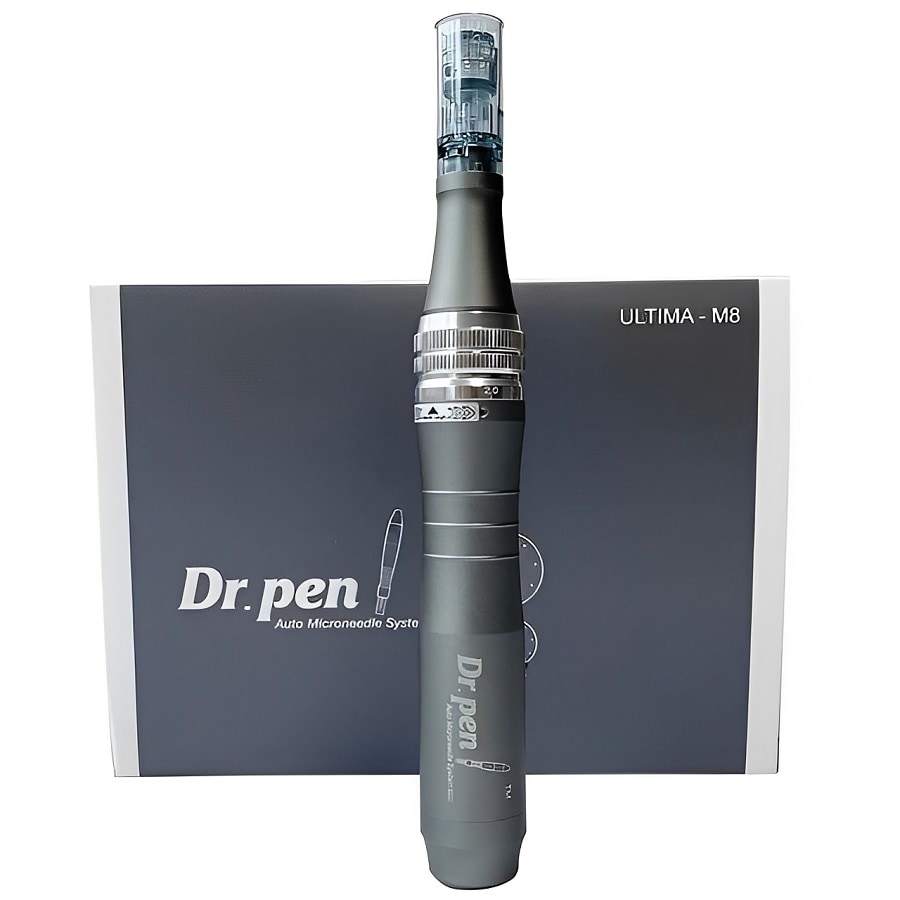 Dermapen Dr Pen M8 Clinicparts Mas 20 Cartuchos Sellados $1,899