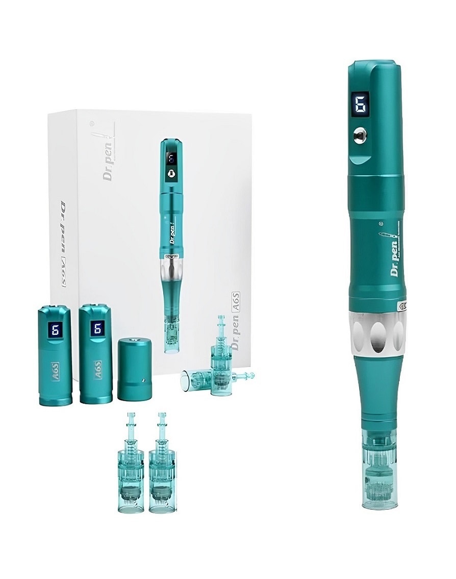 Dermapen Dr Pen A6s Mas 20 Cartuchos Sellados $2,199