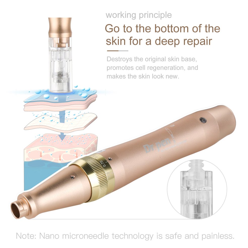 Foto 2 | Máquina Automática De Cuidado De La Piel Dermapen Micro Derma Pen Inalámbrica - Venta Internacional.