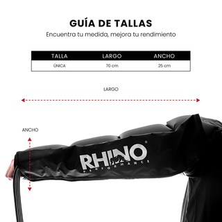 Foto 3 | Kit De Botas Y Brazos De Presoterapia – Masajeador De Piernas Y Brazos – Rhino Performance Talla Xl