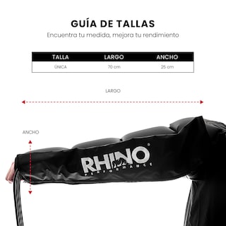 Foto 3 | Kit De Botas Y Brazos De Presoterapia – Masajeador De Piernas Y Brazos – Rhino Performance Talla S