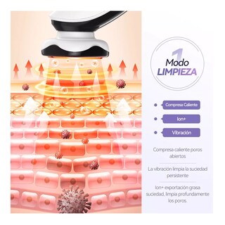 Foto 3 | Language Masajeador Facial Ligero Básico Led Cuadrada Eo Safe Imports Esi-18191-1 Multicolor