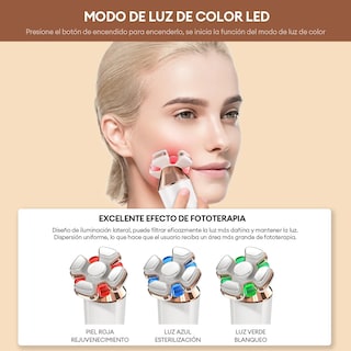 Foto 4 | Masajeador Radiofrecuencia Facial Lab.g Electroporadores Blanco Rosa