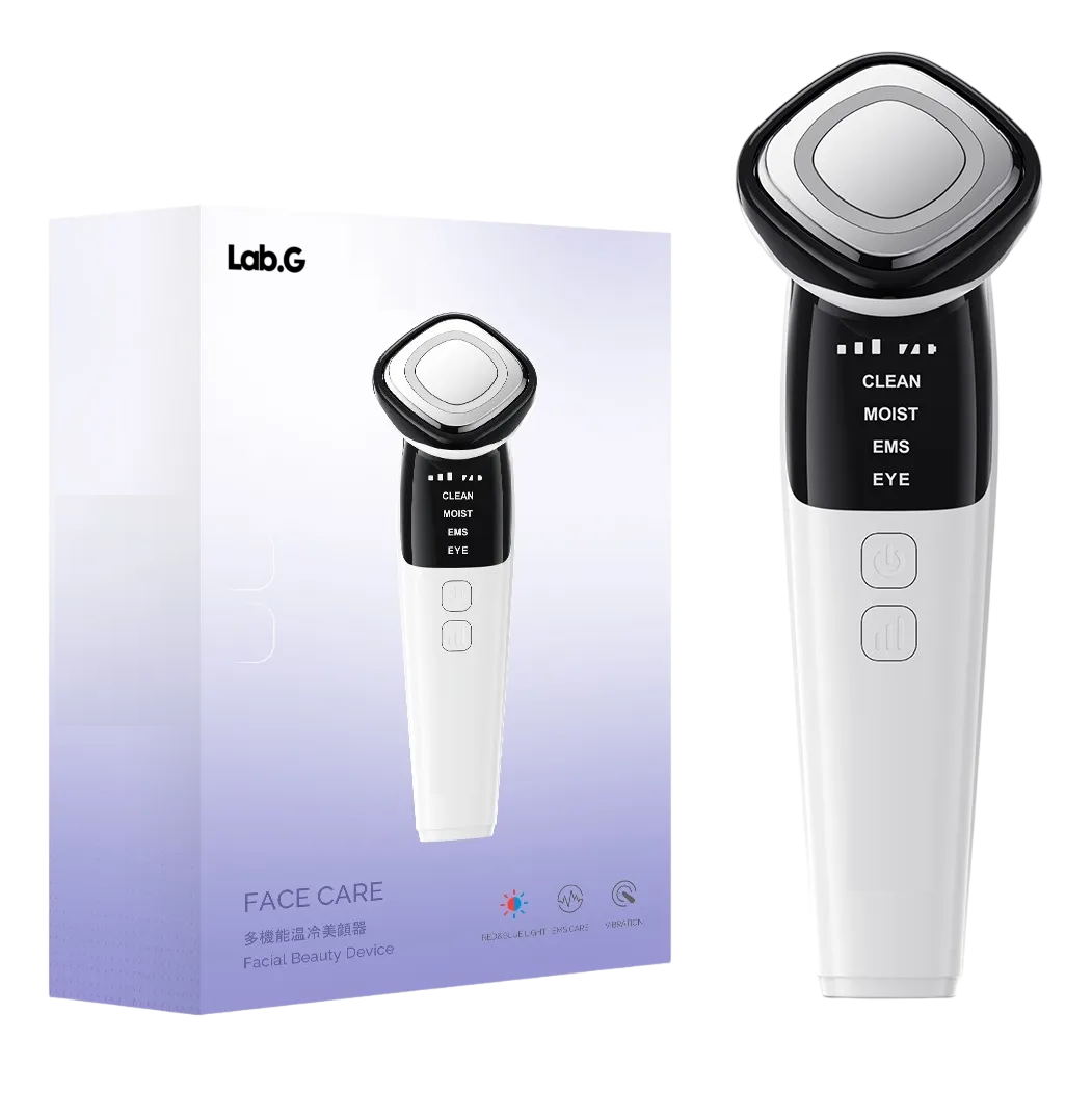 Foto 1 | Masajeador Facial Lab.g Ligero Básico Led Cuadrada Cabeza Blanco Negro