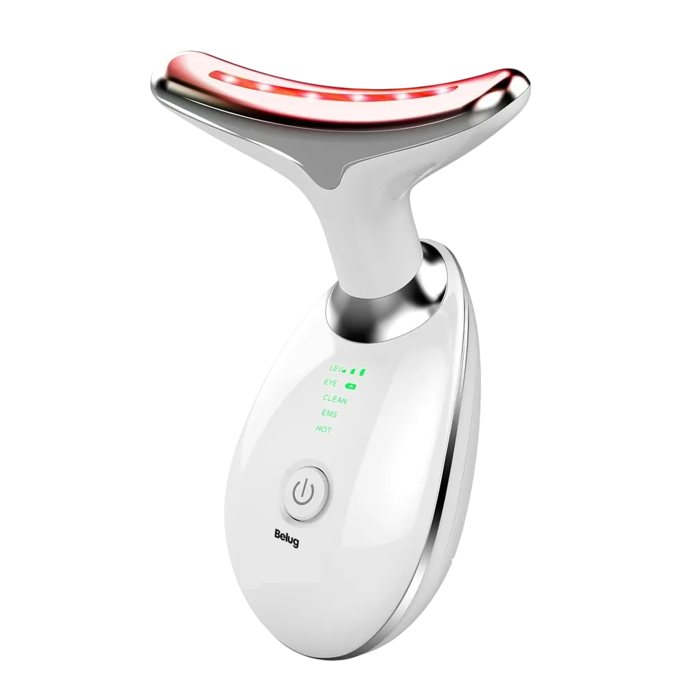 Foto 2 pulgar | Masajeador Facial Ultrasónico 5 Es 1 Ems Vibración D/af Blanco