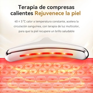 Foto 4 | Masajeador Facial Ultrasónico 5 Es 1 Ems Vibración D/af Blanco