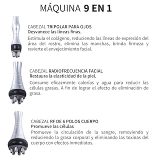 Foto 2 | Máquina Multifuncional Cavitación Clinicparts 9 en 1 80k Profesional