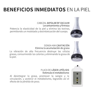Foto 3 | Máquina Multifuncional Cavitación Clinicparts 9 en 1 80k Profesional