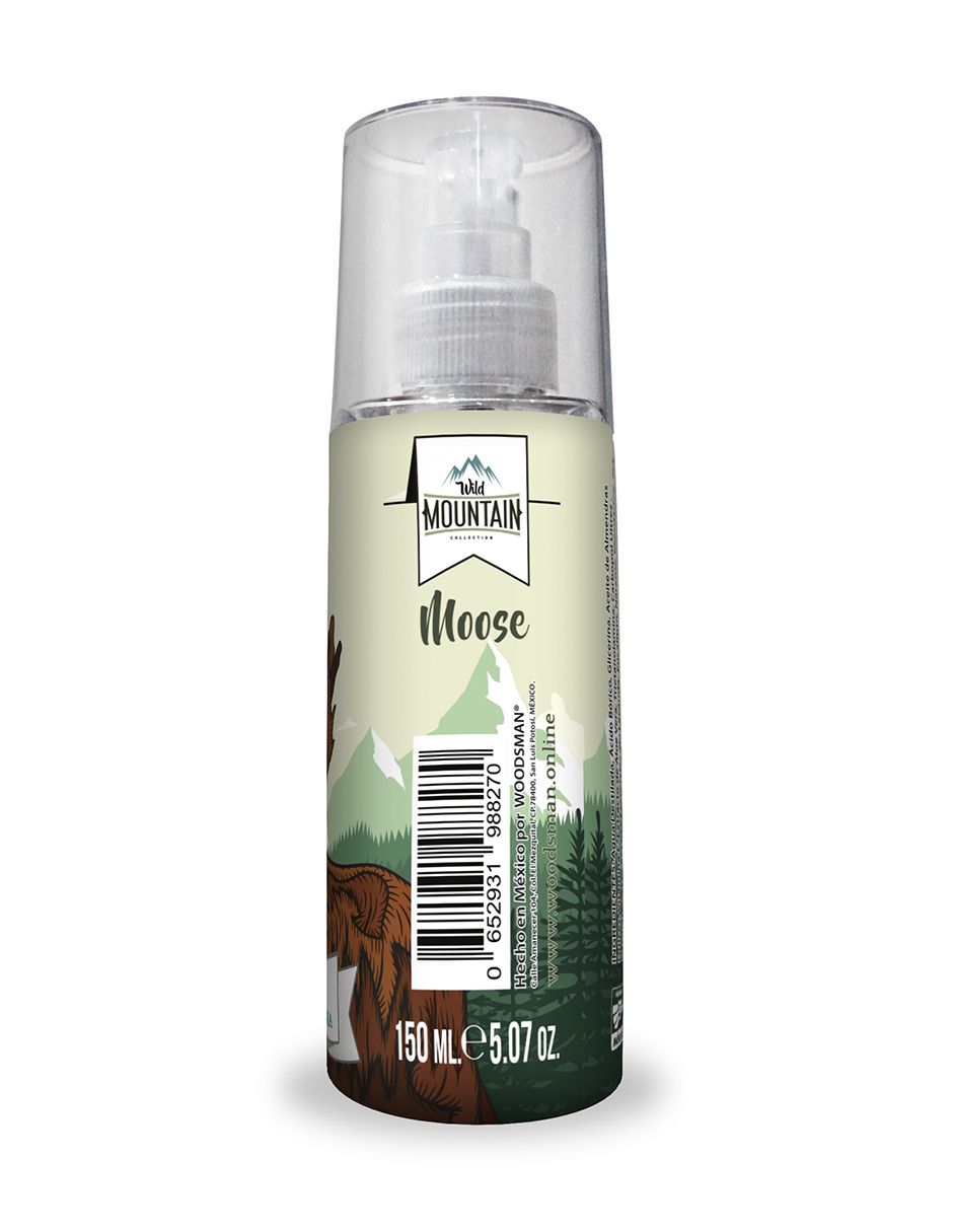 Foto 2 | Loción para después de afeitar Woodsman Moose con Aceites Esenciales y Extracto de Aloe Vera 150 G