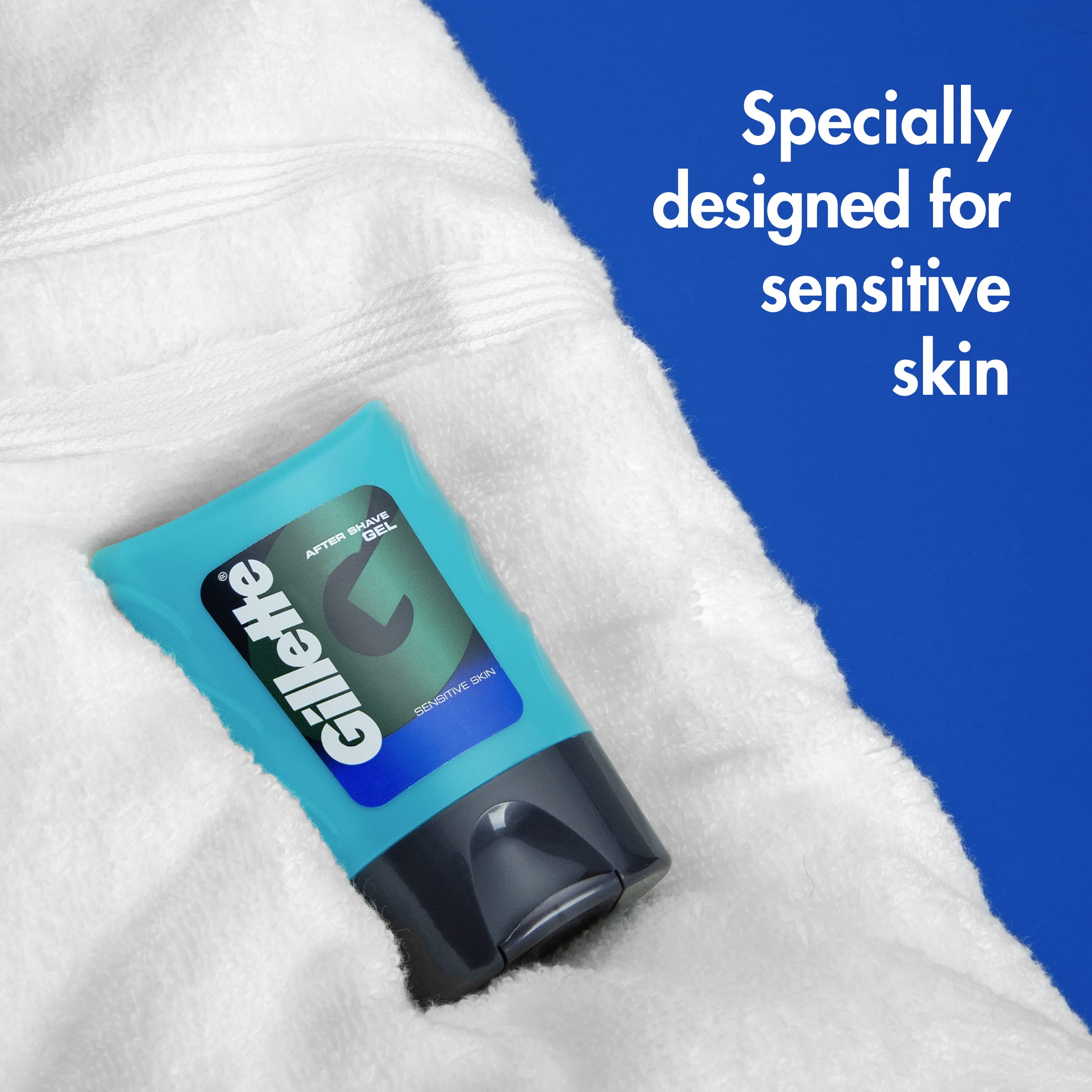 Foto 5 pulgar | Gel Para Después Del Afeitado Gillette Calms, Calma Y Refresca 75 Ml X6 Para Hombres - Venta Internacional.