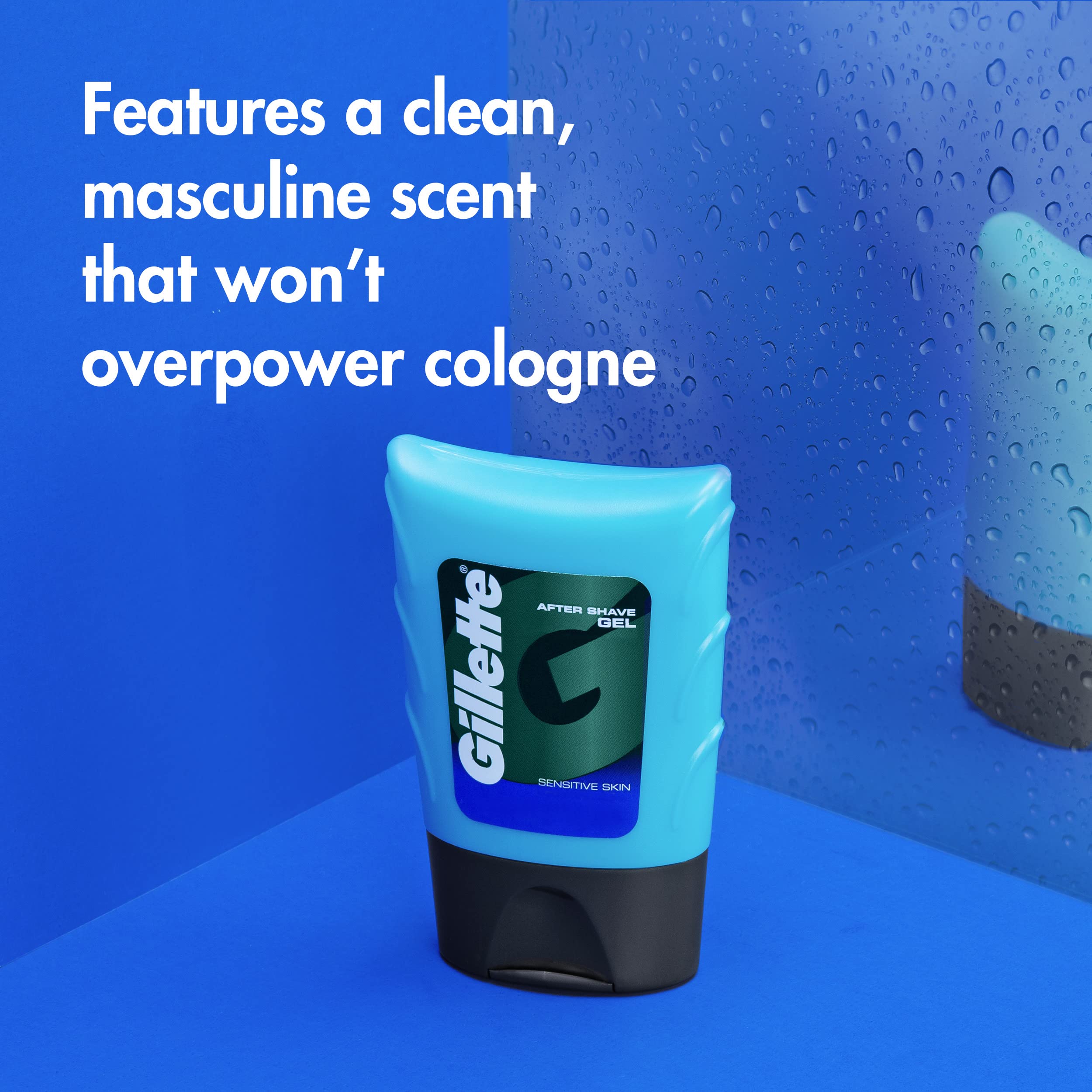 Foto 6 pulgar | Gel Para Después Del Afeitado Gillette Calms, Calma Y Refresca 75 Ml X6 Para Hombres - Venta Internacional.