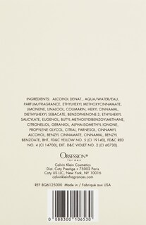 Foto 2 | Loción para Afeitado Calvin Klein Obsession para Hombre 125 Ml - Venta Internacional