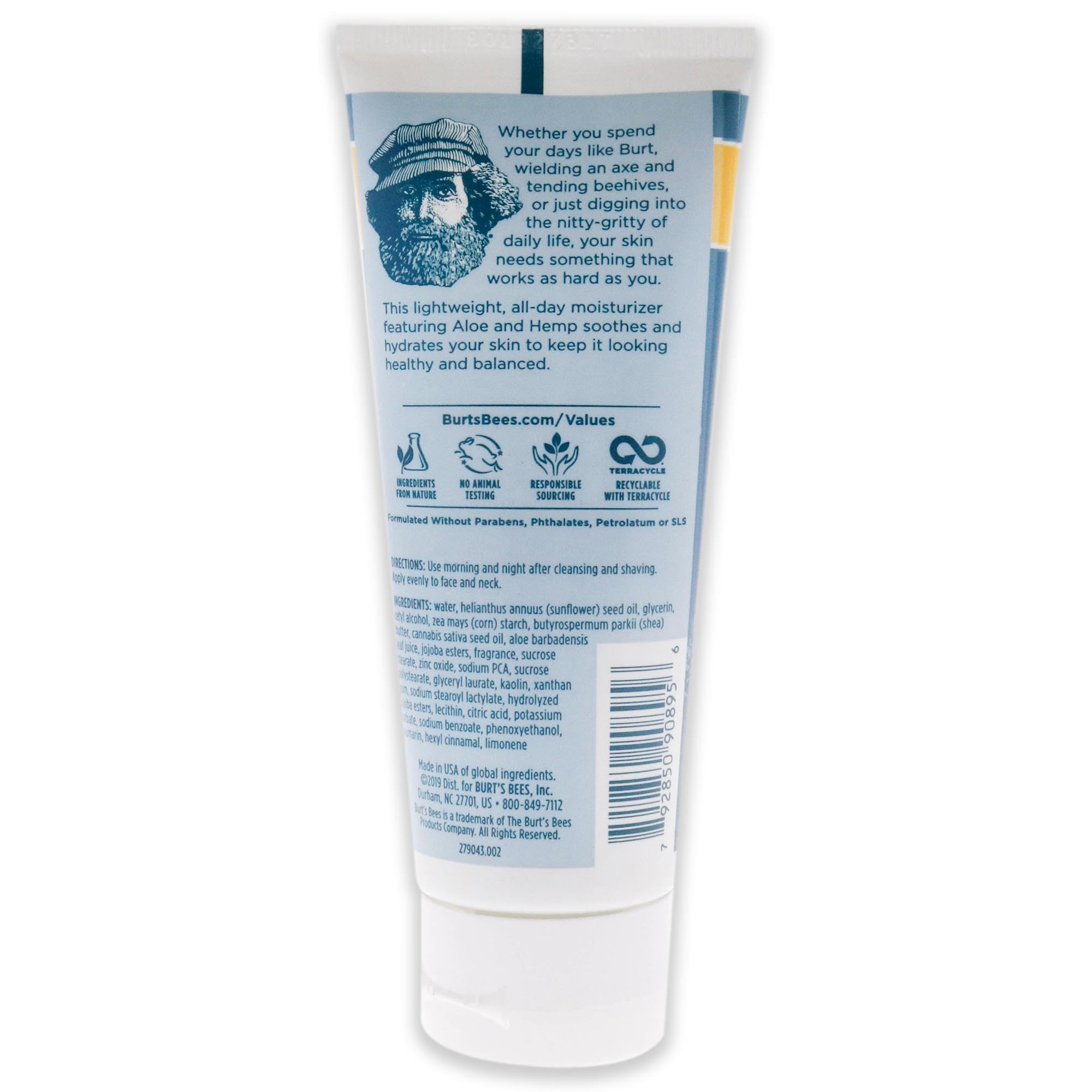 Foto 2 | Bruma Hidratante Y Calmante Para Después Del Afeitado Burt's Bees Men - Venta Internacional.