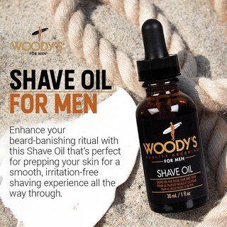 Foto 2 | Aceite De Afeitar Wood's Shave Oil Para Hombre, 30 Ml - Venta Internacional.