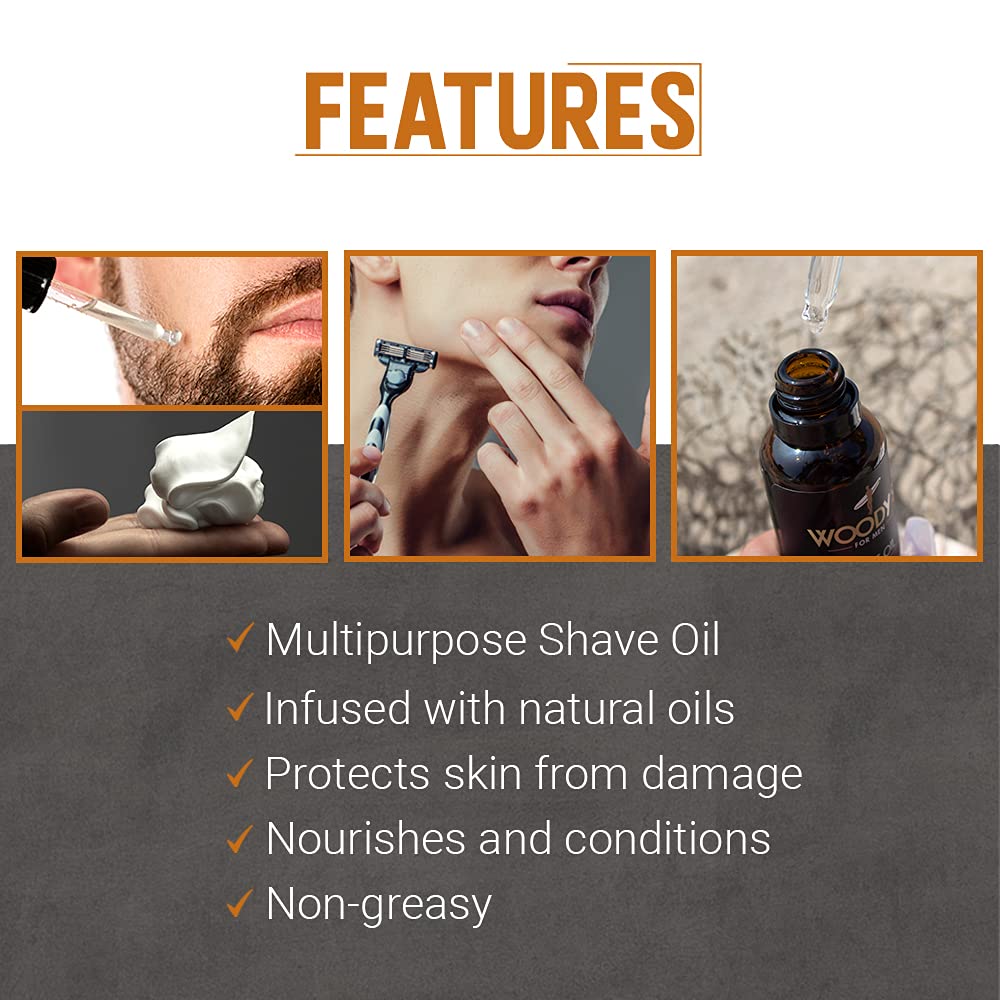 Foto 5 pulgar | Aceite De Afeitar Wood's Shave Oil Para Hombre, 30 Ml - Venta Internacional.