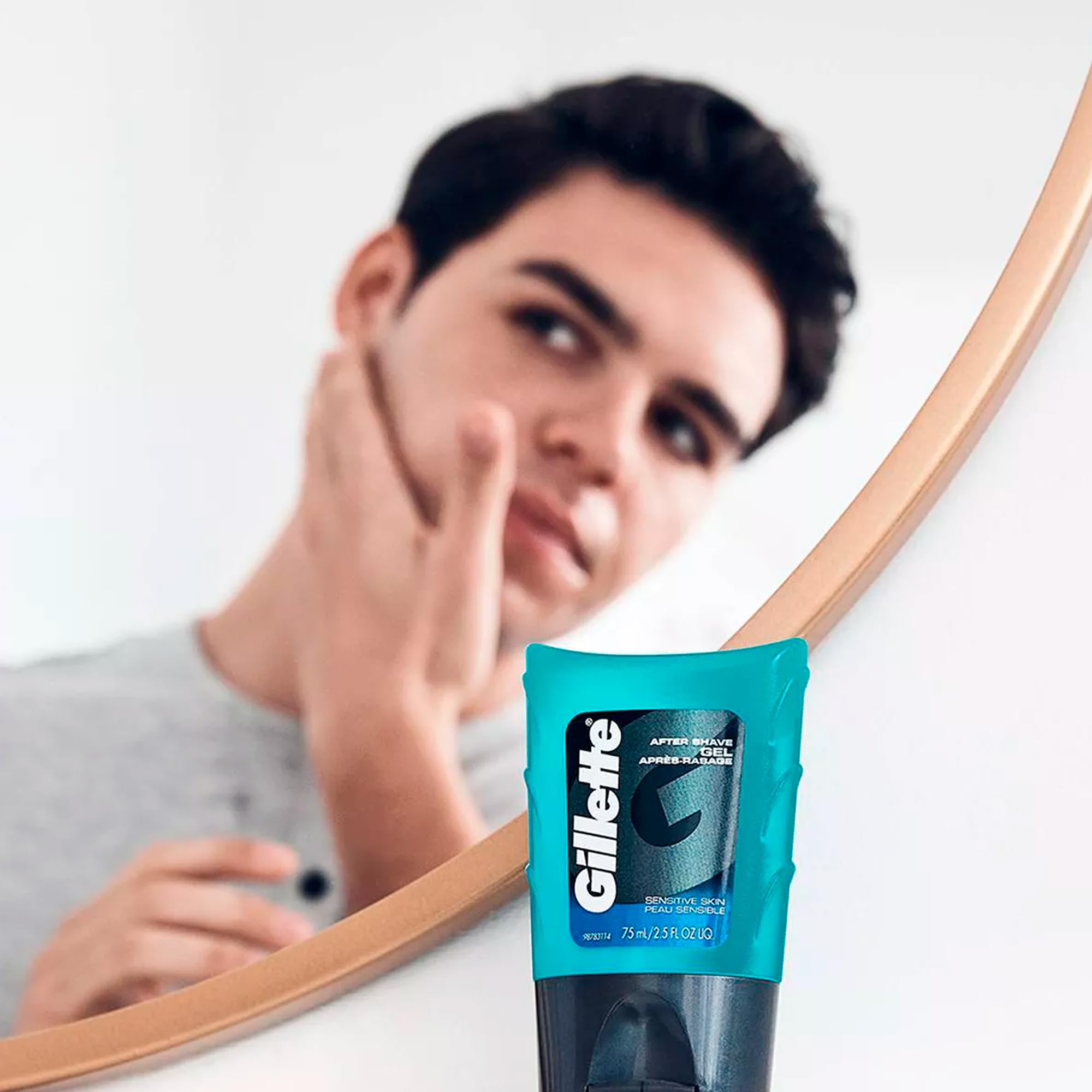 Foto 3 pulgar | Gel Para Después Del Afeitado Gillette Series Para Piel Sensible 75 Ml - Venta Internacional.