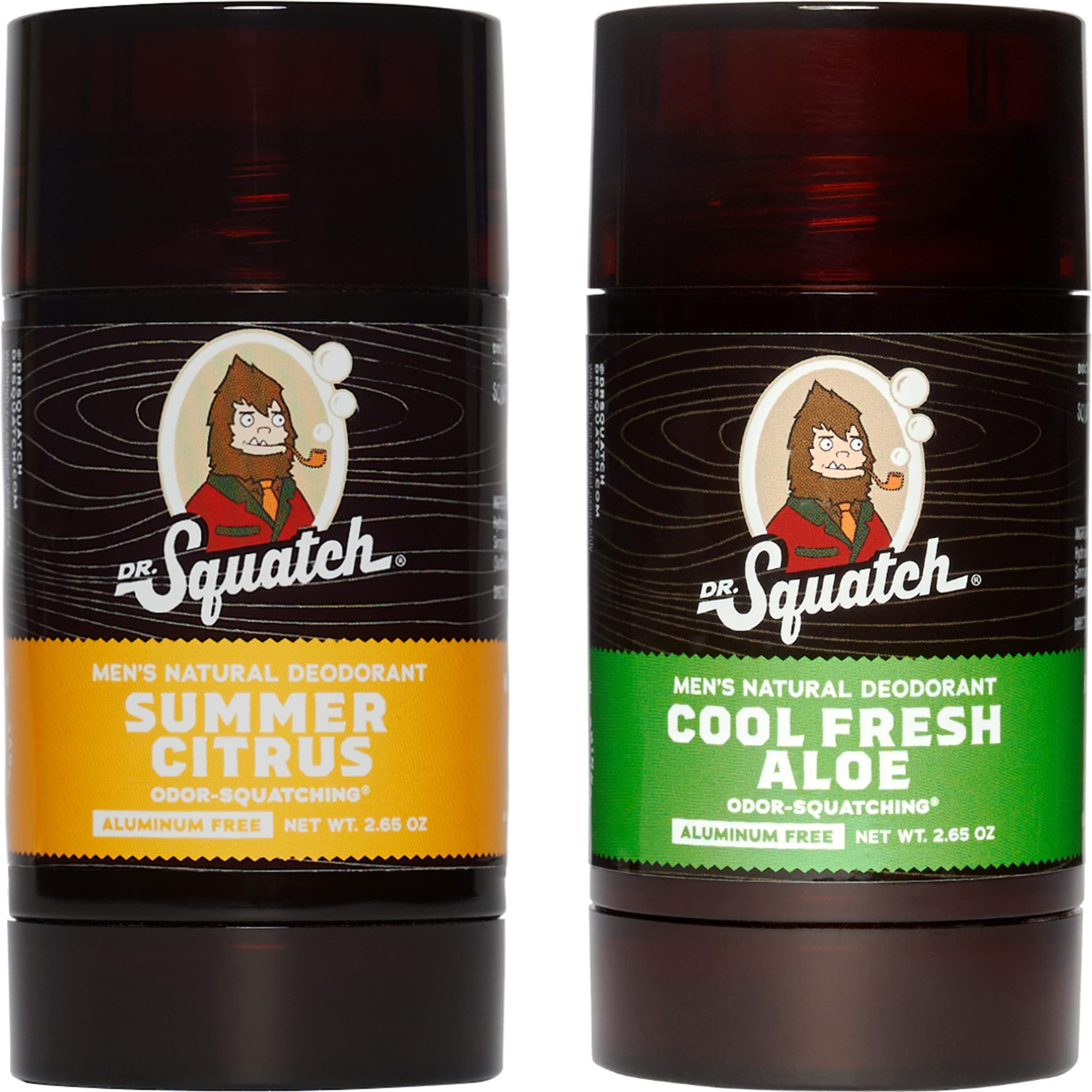 Desodorante Dr. Squatch Natural Odor-squatching Para Hombre, 75 Ml, Paquete De 2 - Venta Internacional.
