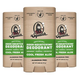 Foto 1 | Desodorante Dr. Squatch Natural Cool Fresh Aloe Para Hombre, 80 Ml, Paquete De 3 - Venta Internacional.