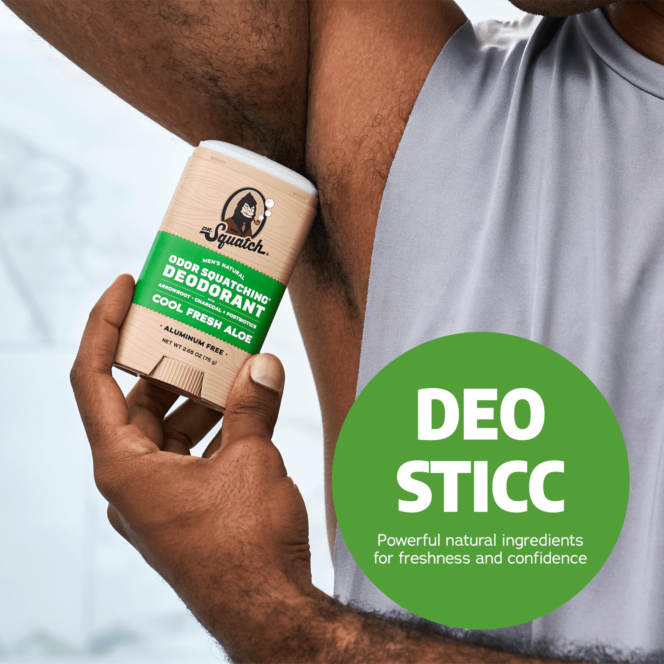 Foto 6 pulgar | Desodorante Dr. Squatch Natural Cool Fresh Aloe Para Hombre, 80 Ml, Paquete De 3 - Venta Internacional.
