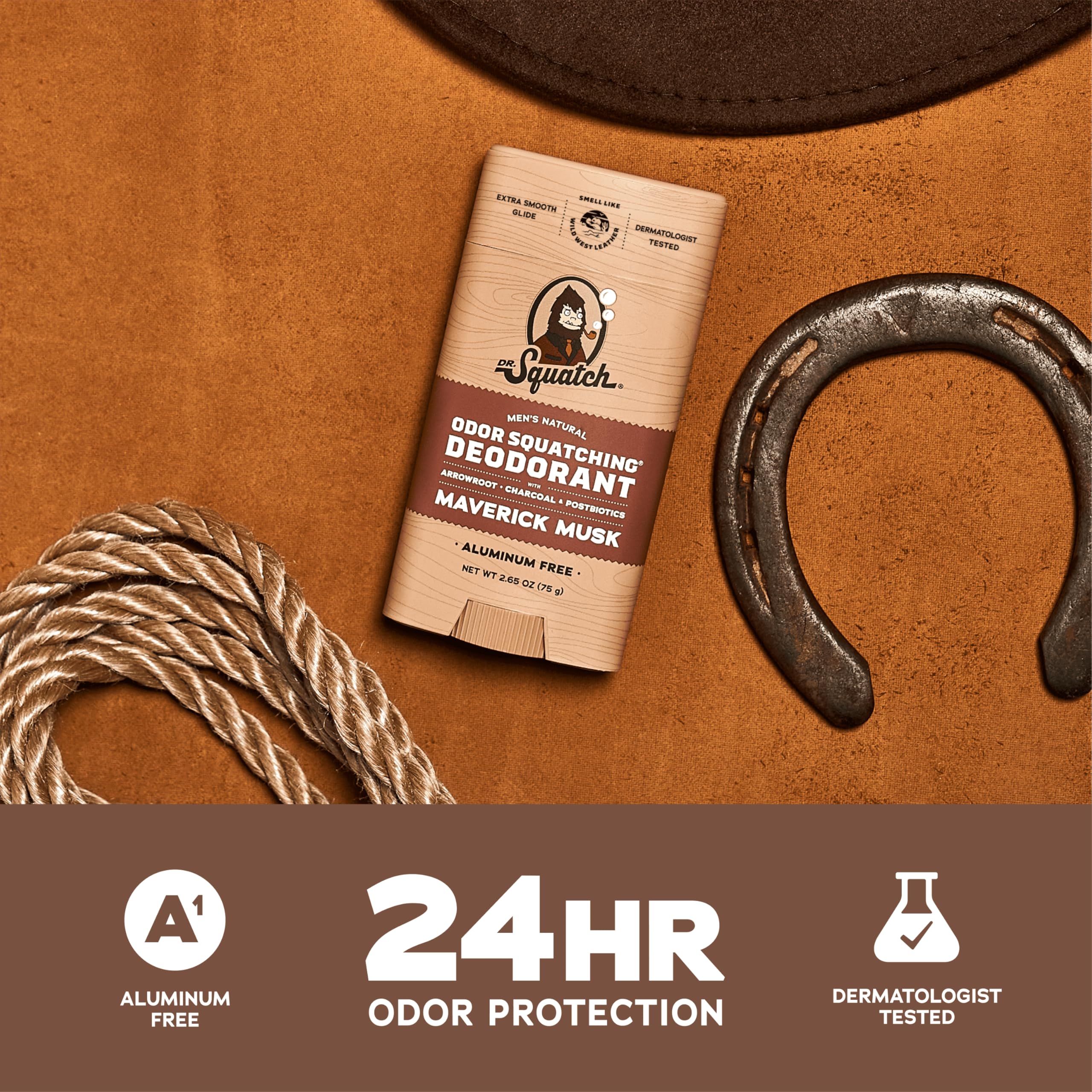 Foto 4 | Desodorante Dr. Squatch Natural Maverick Musk Para Hombre, 80 Ml, Paquete De 3 - Venta Internacional.