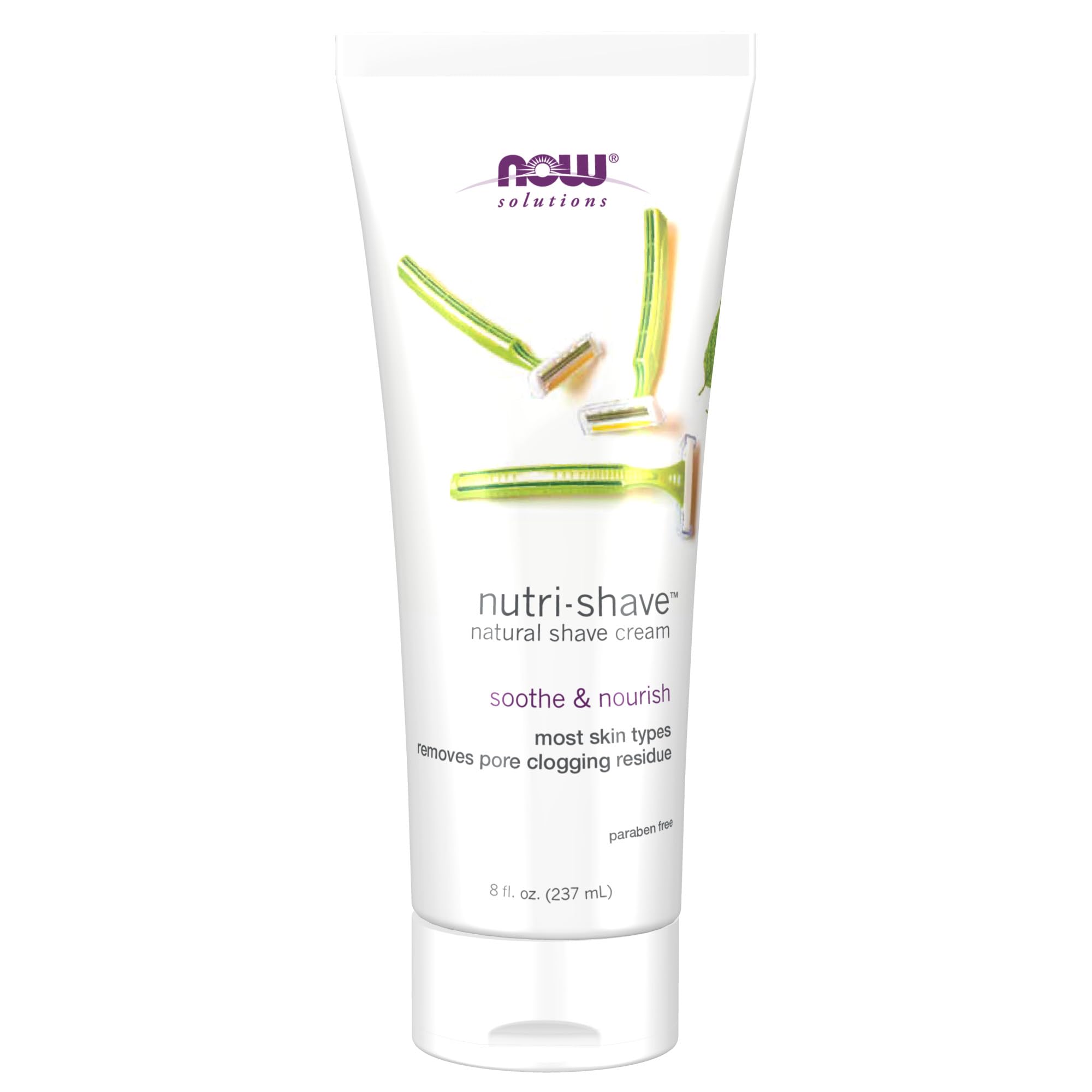 Crema De Afeitar Now Foods Solutions Nutri-shave 240 Ml - Venta Internacional.