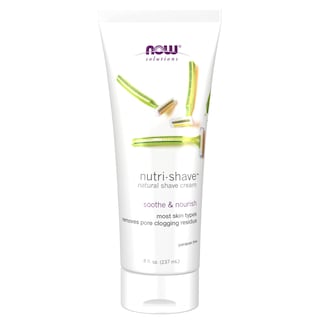 Foto 1 | Crema De Afeitar Now Foods Solutions Nutri-shave 240 Ml - Venta Internacional.