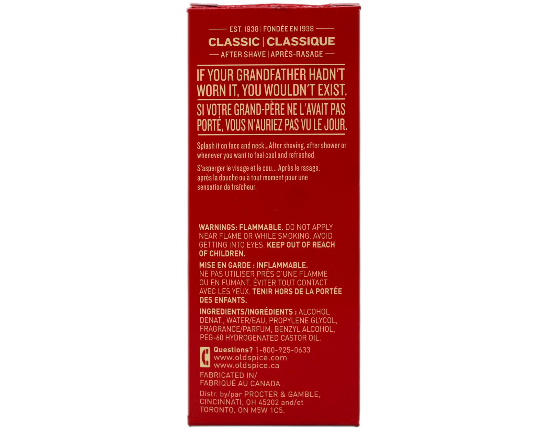 Foto 4 | After Shave Old Spice Classic 125 Ml (paquete De 2) - Venta Internacional.