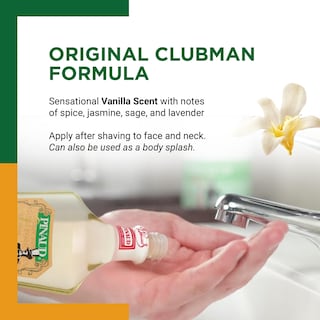 Foto 4 | Loción Para Después Del Afeitado Clubman Pinaud Classic Vanilla 177 Ml - Venta Internacional.