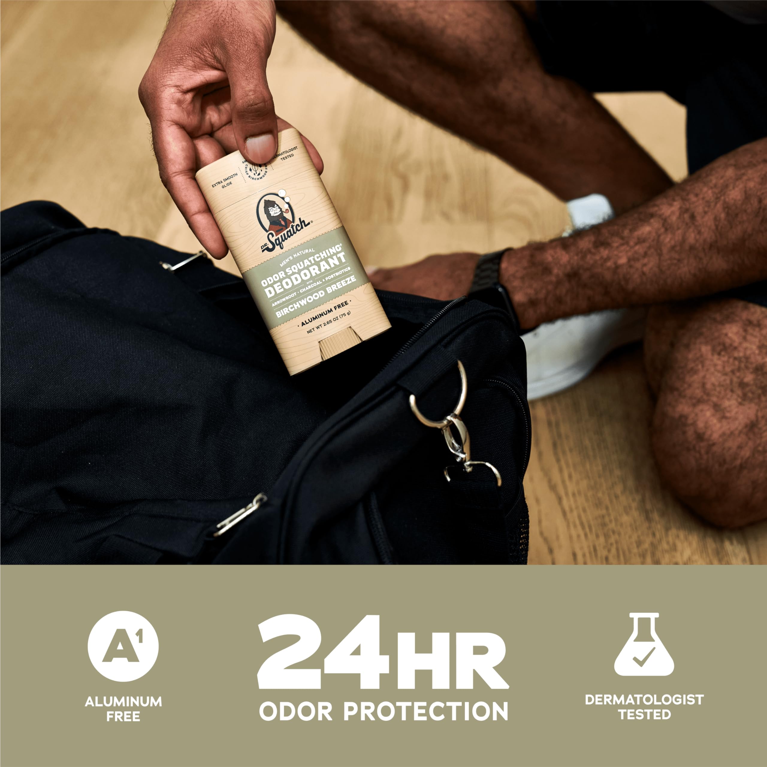 Foto 4 | Desodorante Dr. Squatch Natural Para Hombre Birchwood Breeze, 80 Ml, Paquete De 3 - Venta Internacional.