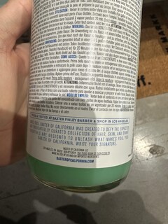 Foto 2 | Tónico De Afeitar Baxter Of California Hydrate & Strengthen 120 Ml - Venta Internacional.