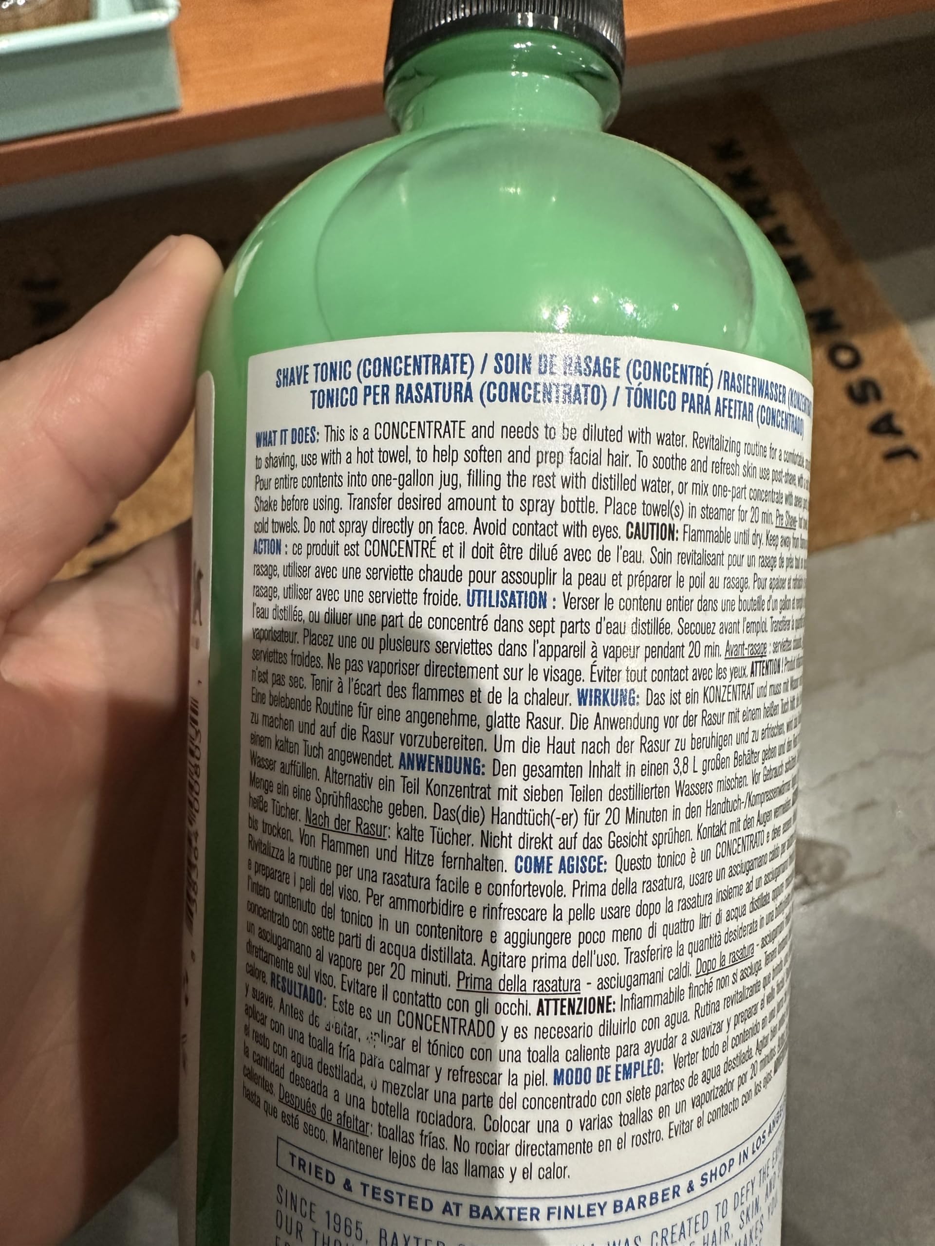 Foto 3 | Tónico De Afeitar Baxter Of California Hydrate & Strengthen 120 Ml - Venta Internacional.