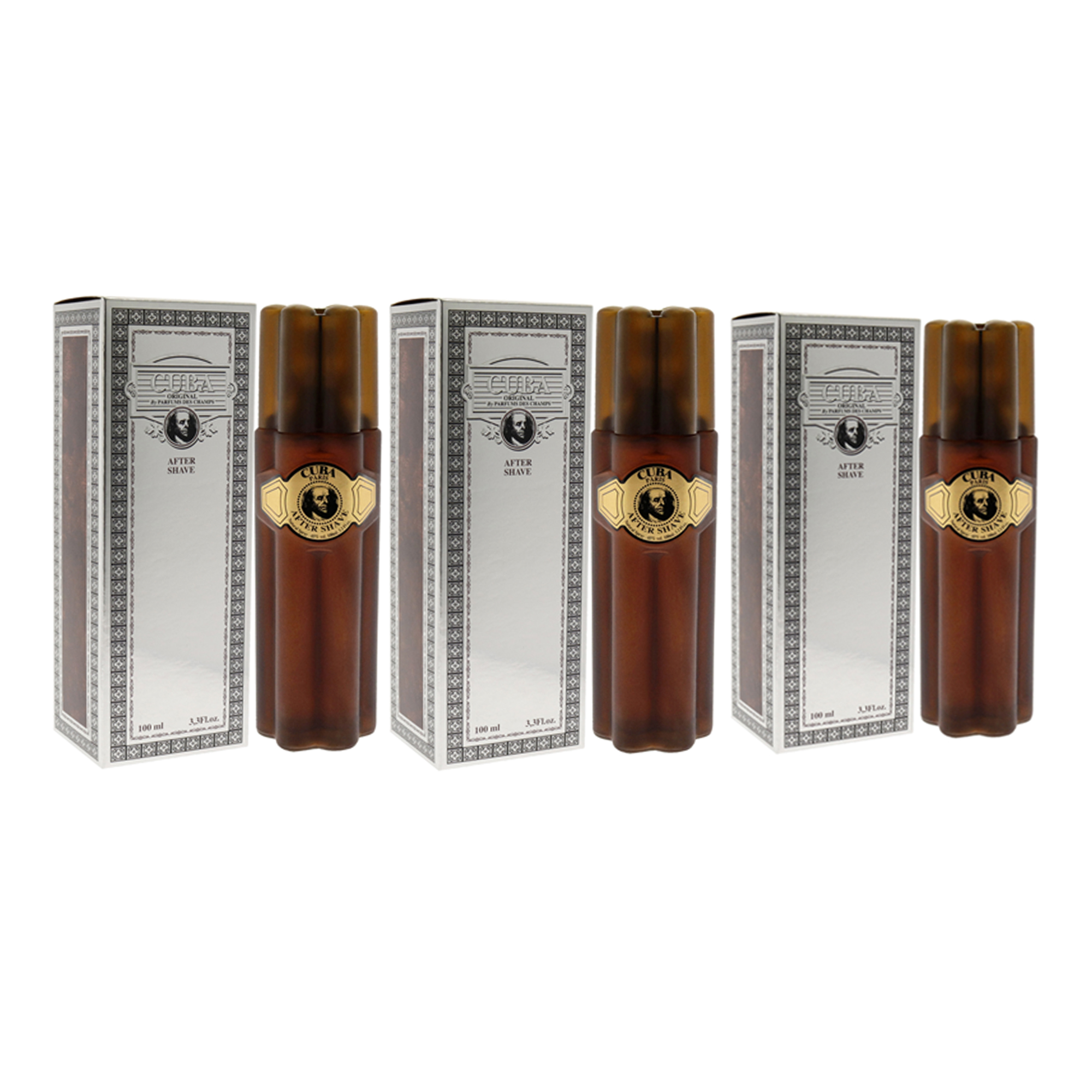 Foto 3 | Loción Para Después Del Afeitado Cuba Gold De Cuba Para Hombre  100 Ml  Paquete De 3 - Venta Internacional.