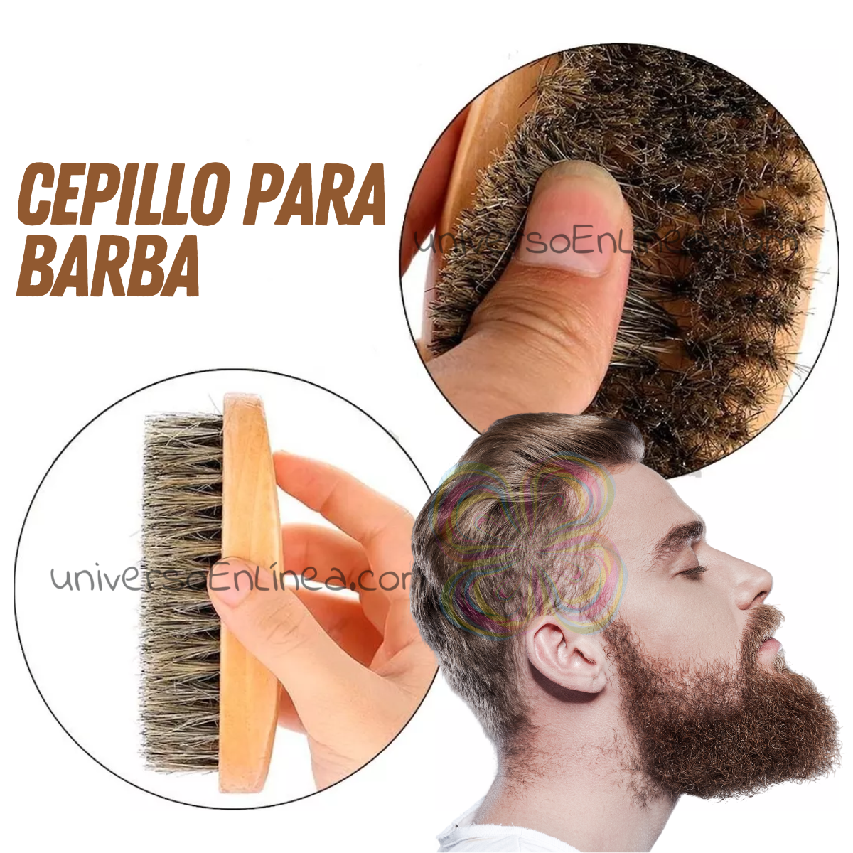 Foto 5 pulgar | 5 Piezas Kit Barba Accesorios Cuidado Y Rasurado Barba