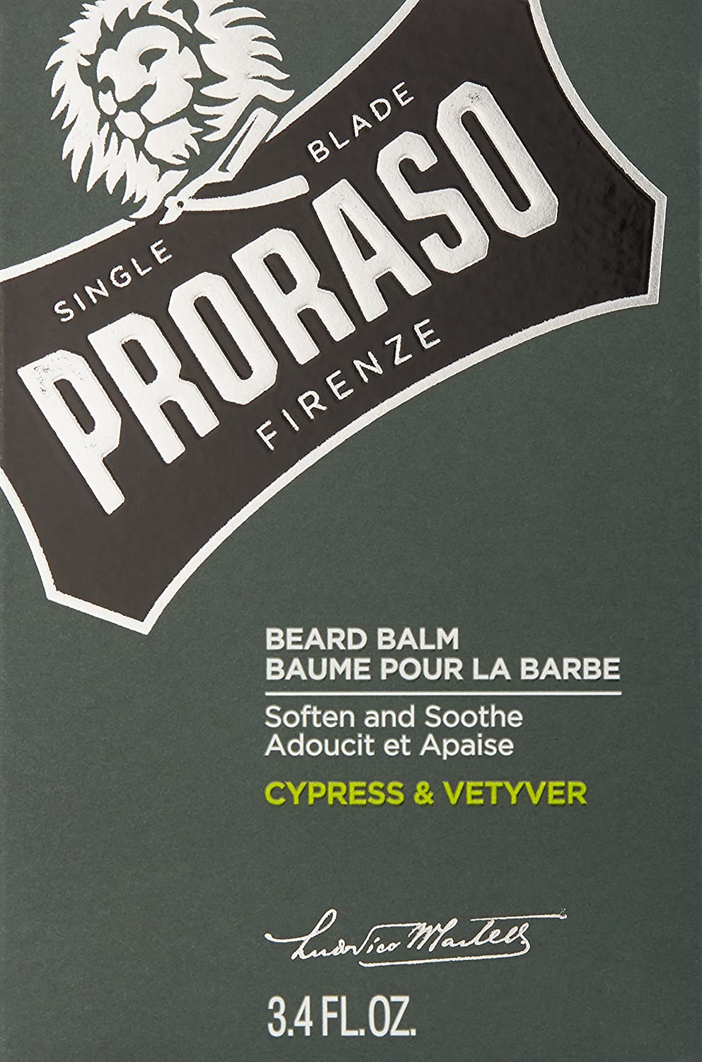 Foto 3 pulgar | Colonia para Barba Proraso Cipre y Vetiver 100 ml