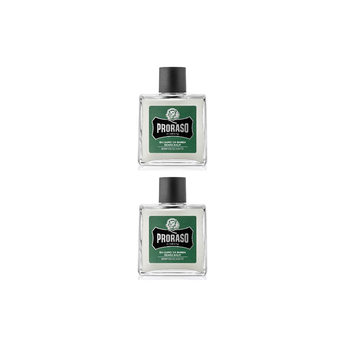 Foto 2 pulgar | Bálsamo para Barba Proraso Eucalipto y Mentol Refrescante 2 Piezas de 100 ml C/U