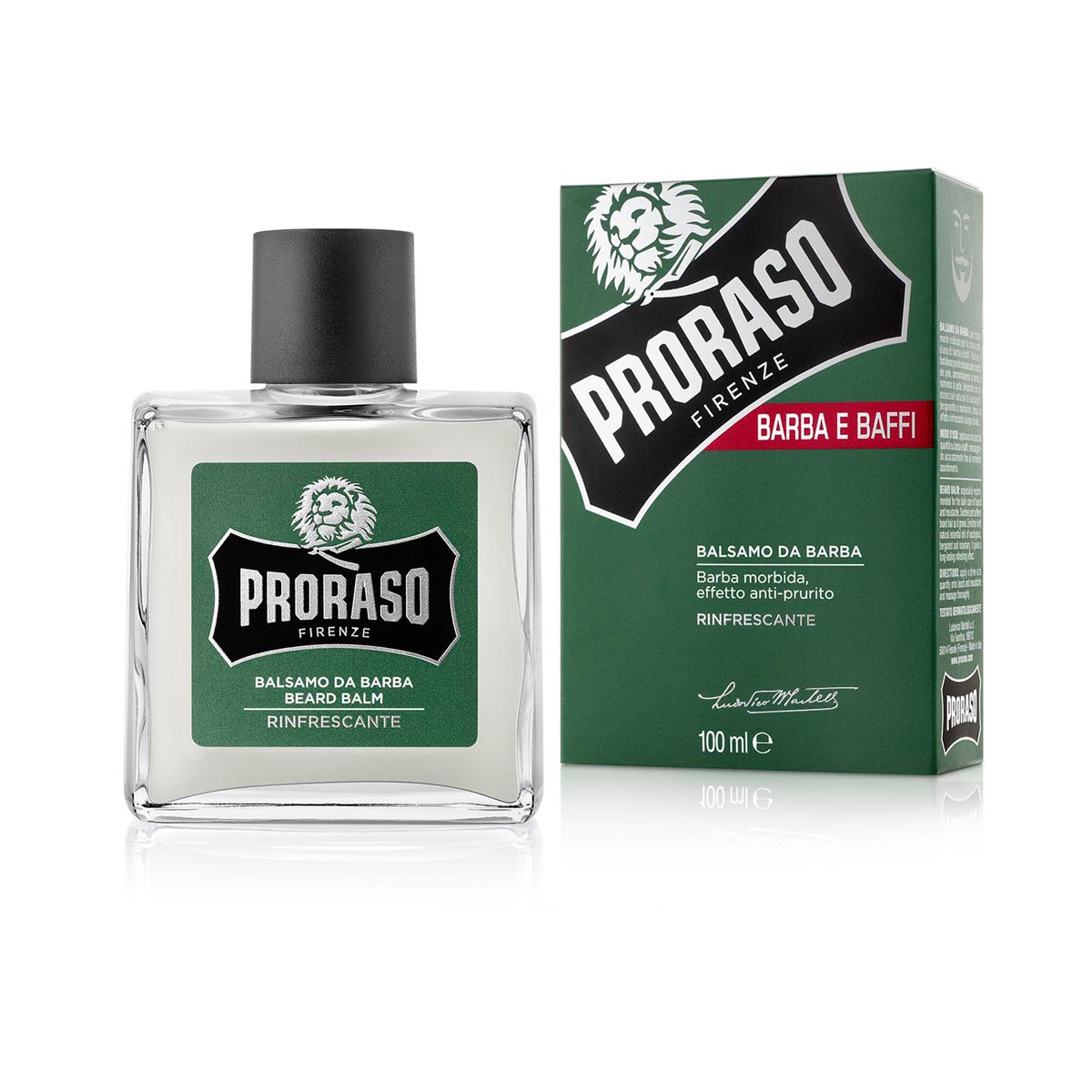 Foto 3 pulgar | Bálsamo para Barba Proraso Eucalipto y Mentol Refrescante 2 Piezas de 100 ml C/U