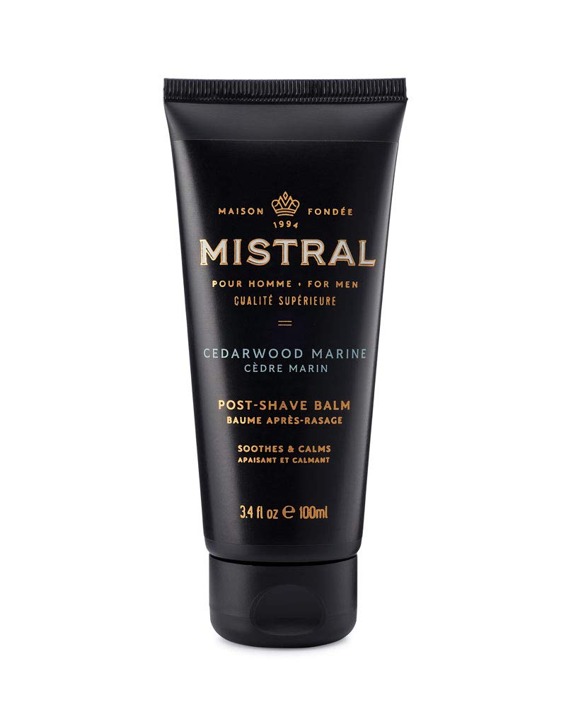 Foto 2 pulgar | Bálsamo Calmante Para Después Del Afeitado Mistral Cedarwood Marine 236 Ml - Venta Internacional.