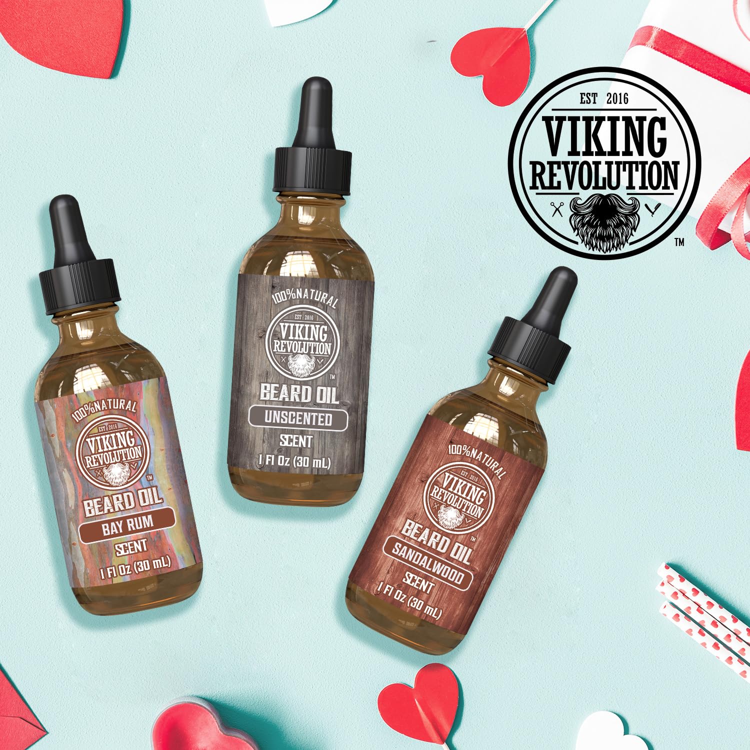 Foto 4 pulgar | Aceite Para Barba Viking Revolution, Paquete De 3 Unidades, 30 Ml, Sándalo, Sin Perfume - Venta Internacional.