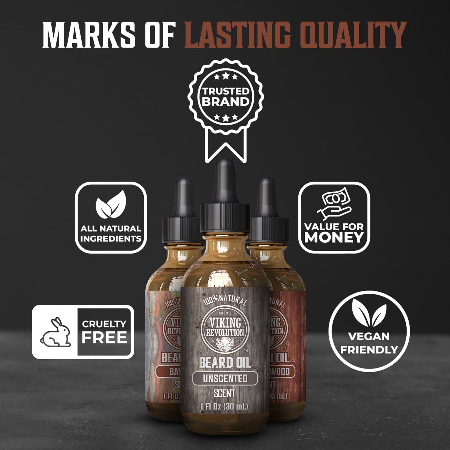 Foto 6 pulgar | Aceite Para Barba Viking Revolution, Paquete De 3 Unidades, 30 Ml, Sándalo, Sin Perfume - Venta Internacional.
