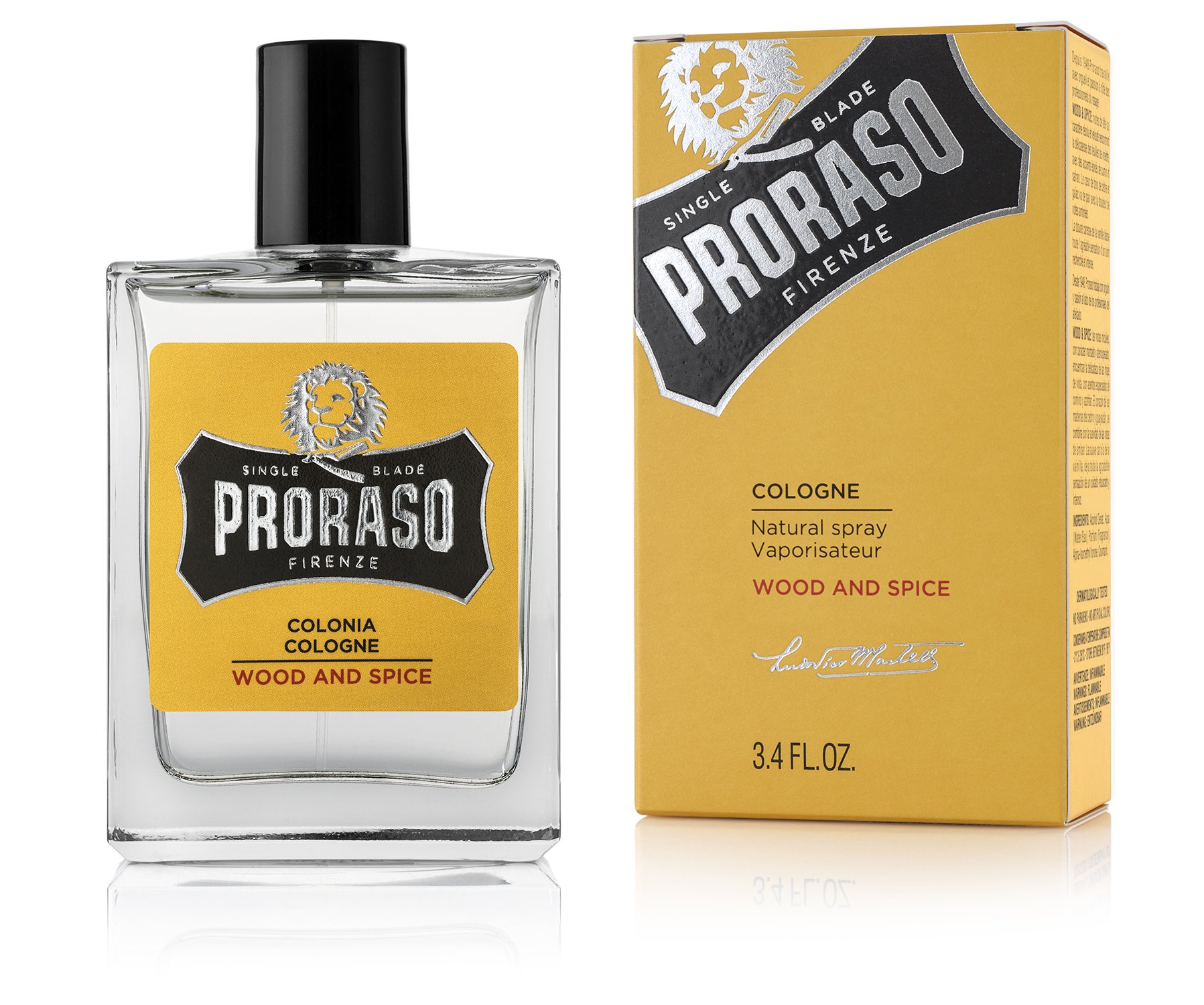 Colonia Proraso Wood & Spice Para Hombre 100 Ml - Venta Internacional.