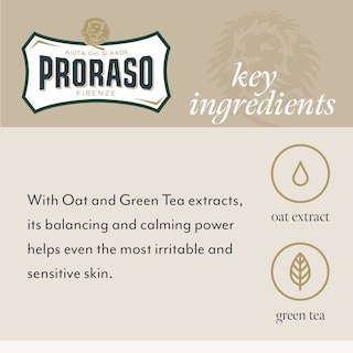 Foto 4 | Bálsamo Para Después Del Afeitado Proraso Sensitive Skin Con Avena 100 Ml - Venta Internacional.