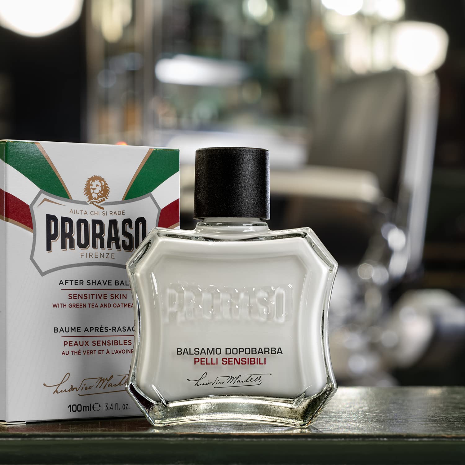 Foto 8 pulgar | Bálsamo Para Después Del Afeitado Proraso Sensitive Skin Con Avena 100 Ml - Venta Internacional.